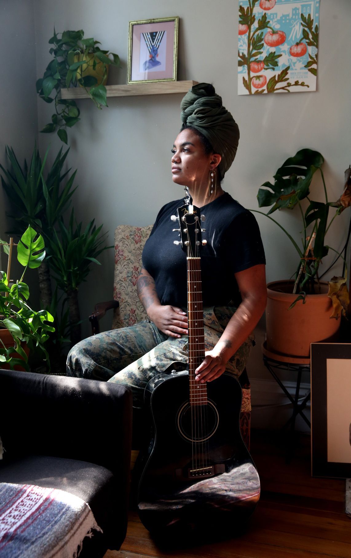At home with musical artist Tonina Saputo